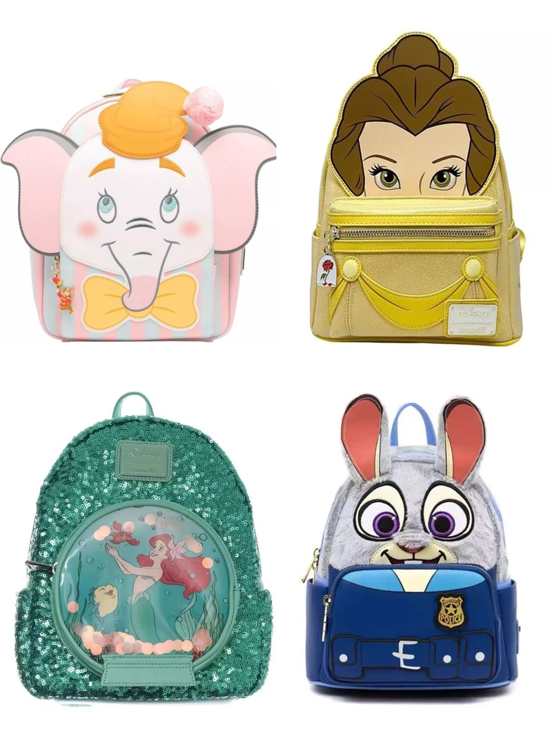 Women Bags Daily Use - Neuer rosafarbener Mini-Rucksack aus Kunstleder für