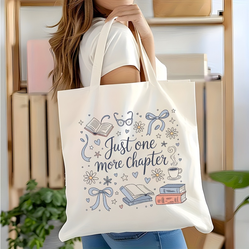 Women'S Work Bags Designer - Einzel-Schultertasche mit Buch-Motiv-Design, ausgestattet mit einer