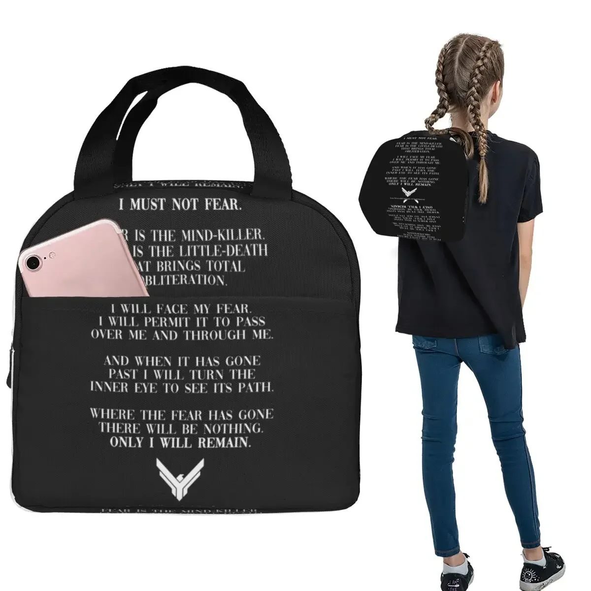Women Bags Dune - Litany Against Fear Dune 2020 Zitat