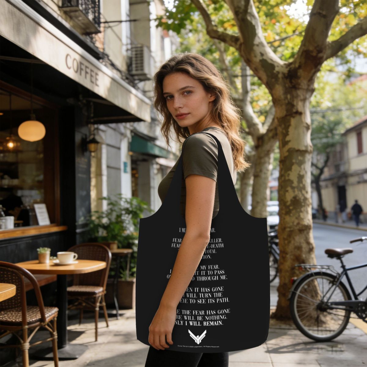 Women Bags Dune - Litany Against Fear Dune 2020 Zitat