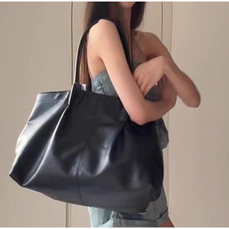 Women'S Work Bags Designer - Geräumige Modische Tragetasche, Pendler-Handtasche, Schlichtes Einfarbiges