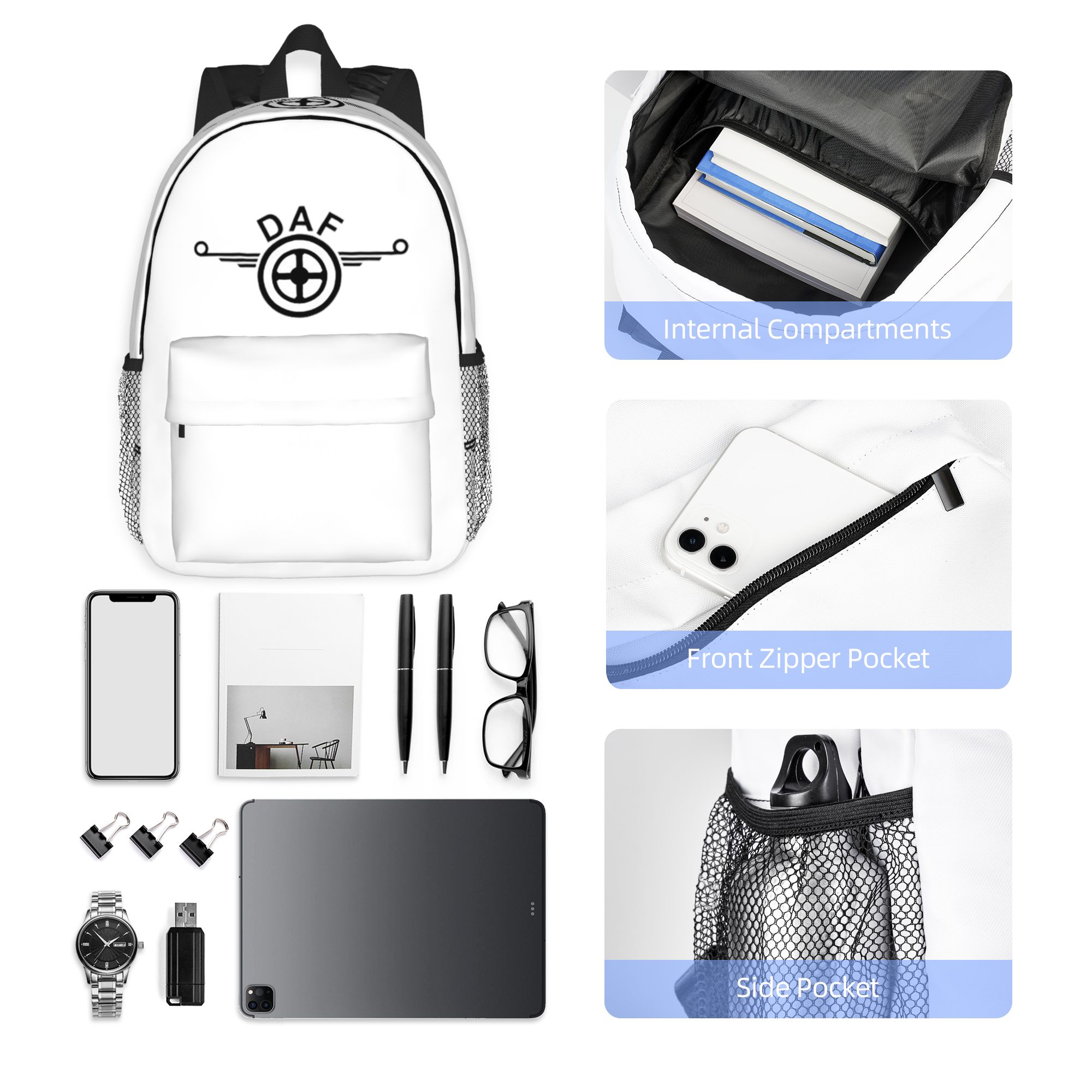 Daf Truck Logo Rucksack mit Ve – Women Bags Vector Bewertung und Preis