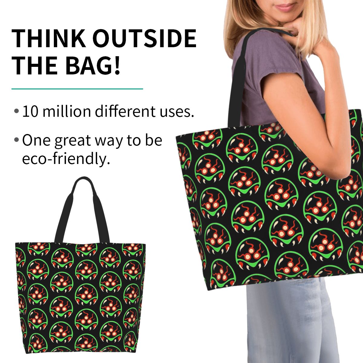 Metroid Vector Einkaufstasche  – Women Bags Vector Bewertung und Preis