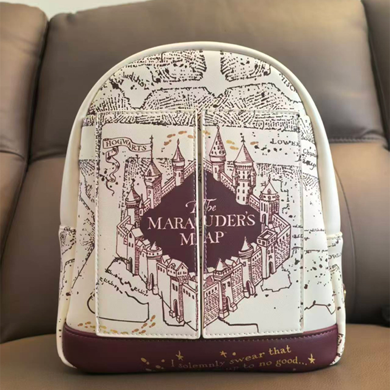 Harry Potter Karten-Print Cosp – Women Bags Purses Bewertung und Preis