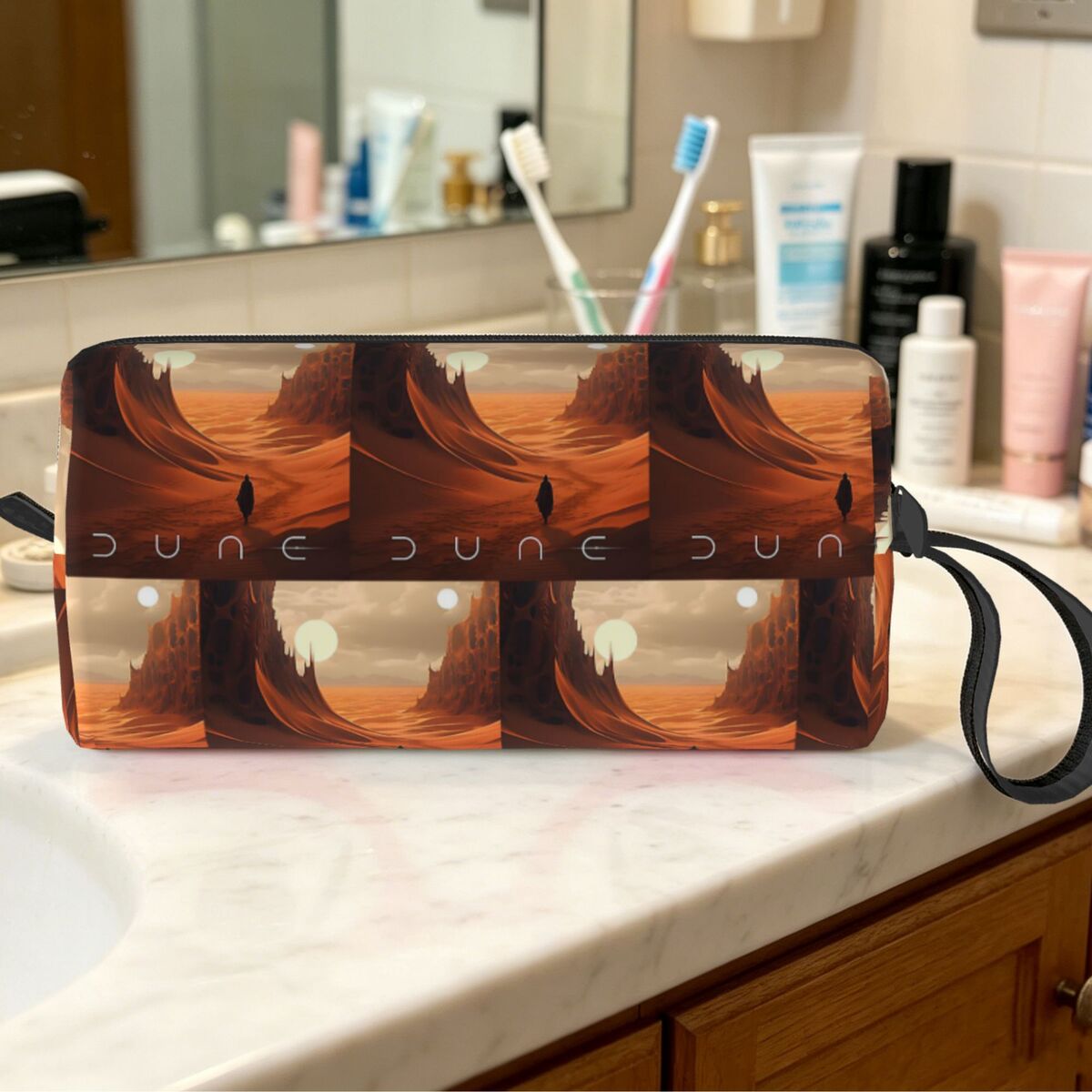 Dune 2020 Fan Art Make-up-Tasc – Women Bags Dune Bewertung und Preis