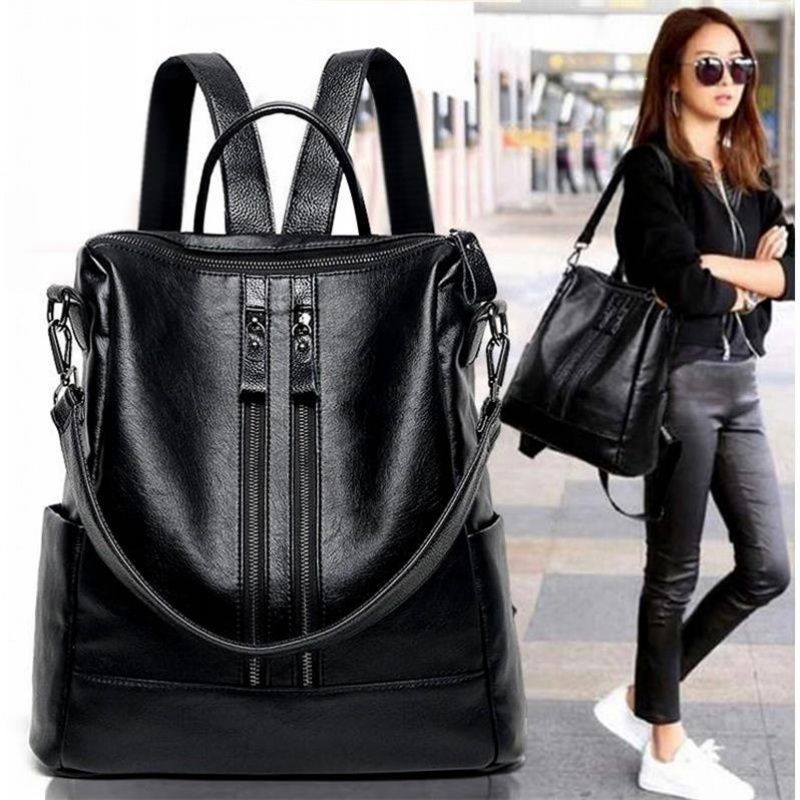 Frauen Weiches Leder Rucksack  – Women Bags For Office Bewertung und Preis