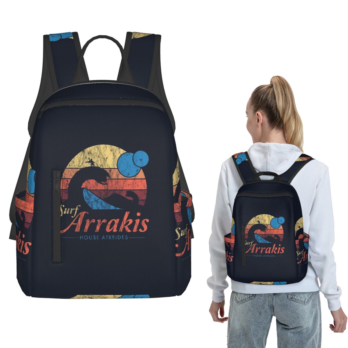 Visit Arrakis Distressed Surf  – Women Bags Dune Bewertung und Preis