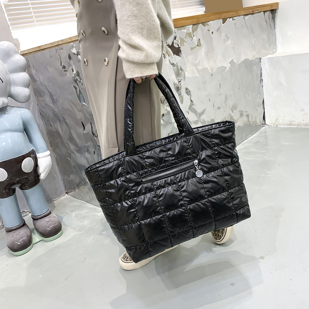 Puffer-Tasche mit Reißverschlu – Women Bags For Office Use Bewertung und Preis