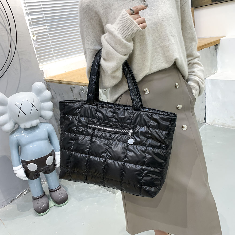 Puffer-Tasche mit Reißverschlu – Women Bags For Office Use Bewertung und Preis