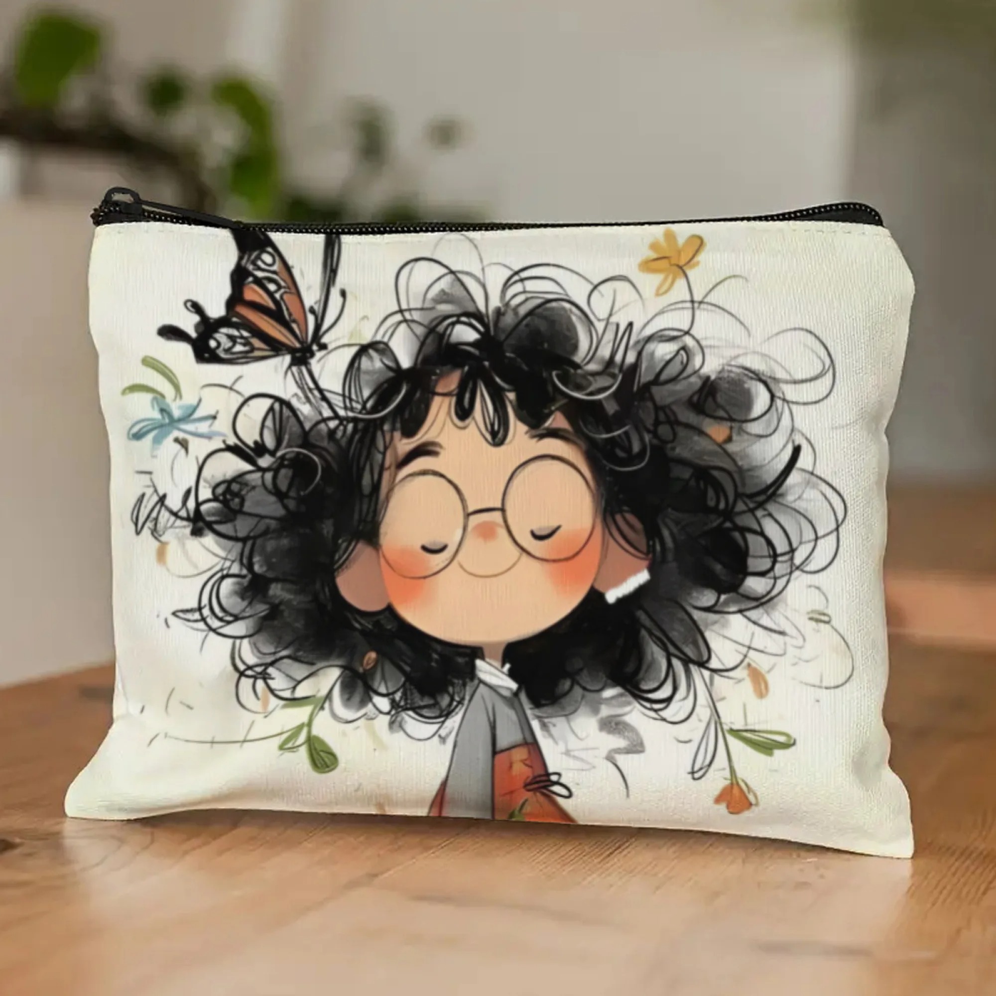 Cartoon Mädchen Make-up Tasche – Women Bags Purses Bewertung und Preis