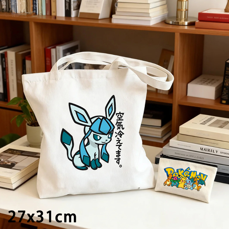 2-teiliges Pokemoned Leinwand- – Women Bags Purses Bewertung und Preis