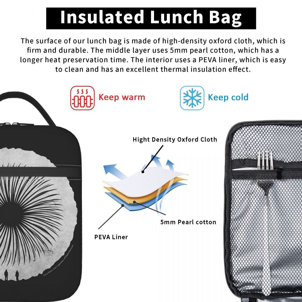 Isolierte Lunch-Tasche mit Mot – Women Bags Dune Bewertung und Preis